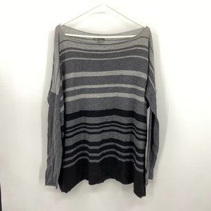 Vince Wool Oversized Striped Cardigan Medium 